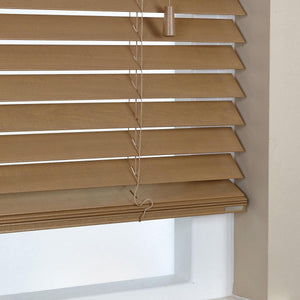 50mm Elementi Wood Venetian Blind Tawny