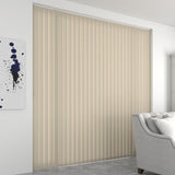 Chelsea Blackout Vertical Blind Biscotti