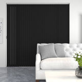 Chelsea Blackout Vertical Blind Licorice Marina