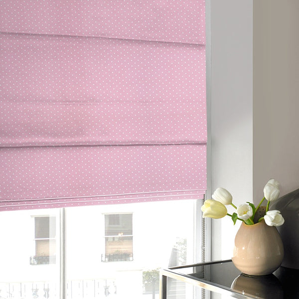 Dotty Roman Blind Rose
