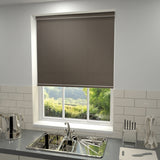 Kensington Plain Roller Blind Havana