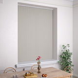 Kensington Plain Vertical Blind Canvas