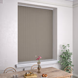 Kensington Plain Vertical Blind Putty