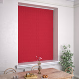 Kensington Plain Vertical Blind Scarlett