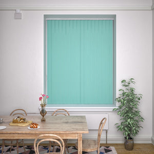 Kensington Plain Vertical Blind Tiffany