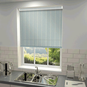 Orla Kiely - Linear Stem Roller Blind Duckegg