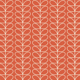 Orla Kiely - Linear Stem Blackout Roller Blind Tomato