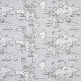 Maps Roman Blind Grey