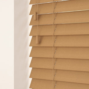 35mm Primary Wood Venetian Blinds Medium Oak
