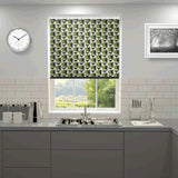 Orla Kiely - Owl Blackout Roller Blind Chalky Green
