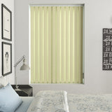 Plain PVC Vertical Blind Buttercup