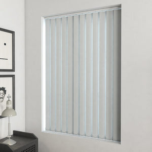 Plain PVC Vertical Blind Grey