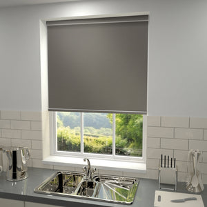 Elements Blackout Roller Blind Granite