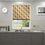 Orla Kiely - Scribble Pear Blackout Roller Blind Multi