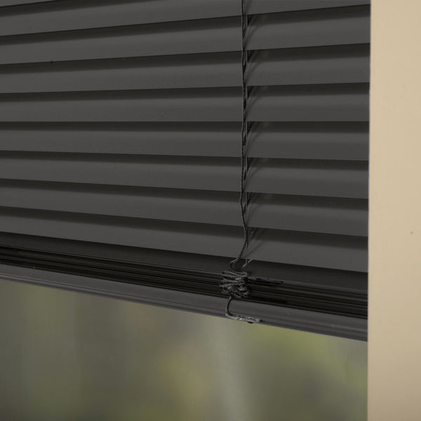 25mm Premier Aluminium Blinds Ebon