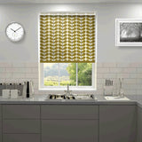 Orla Kiely - Two Colour Stem Roller Blind Olive