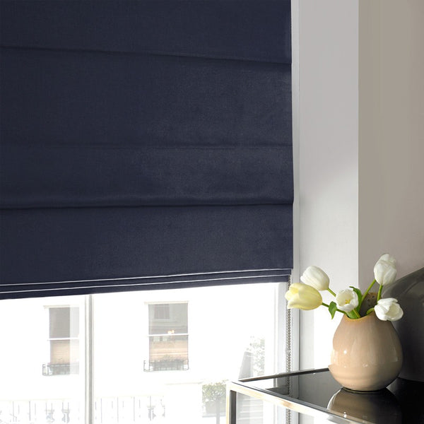 Tyrone Roman Blind Indigo