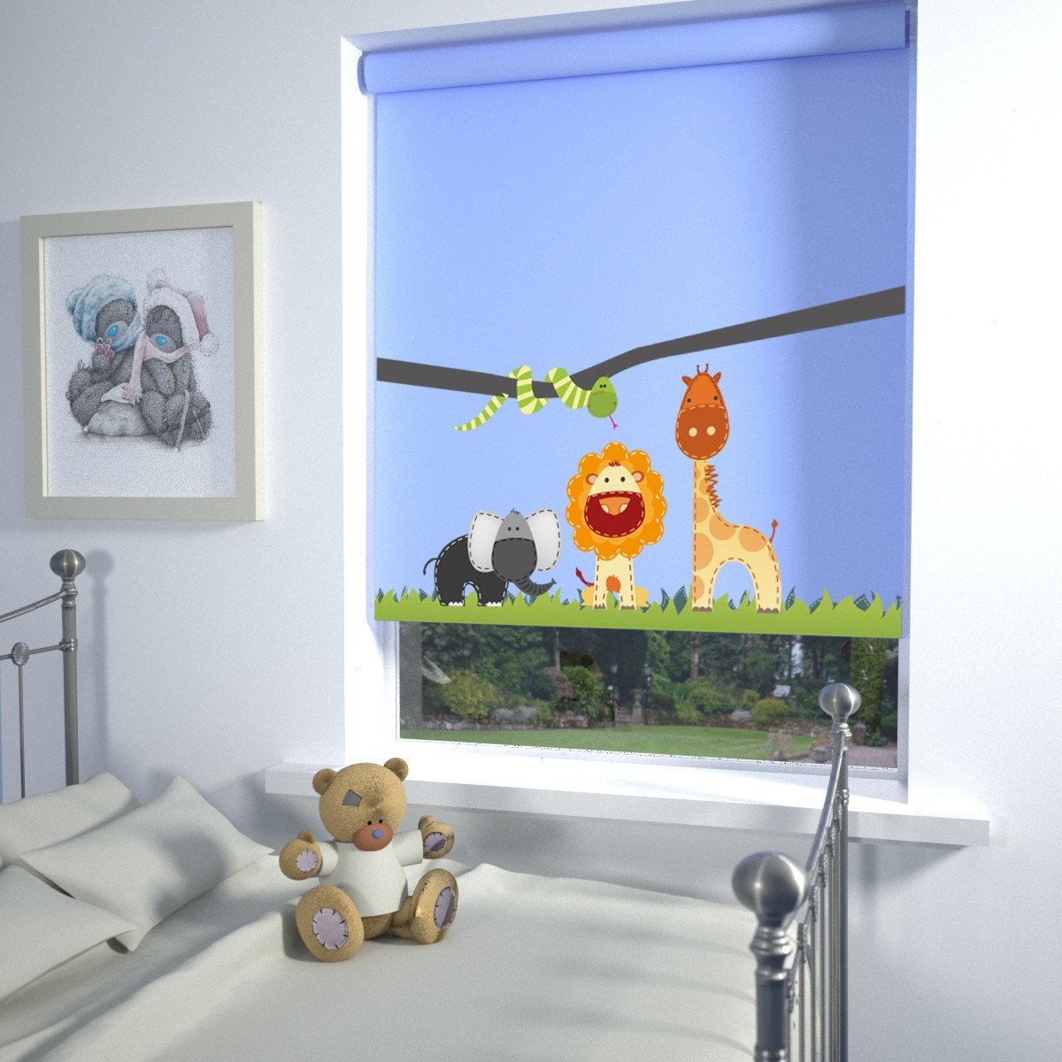 How to create a safari theme in a child’s bedroom