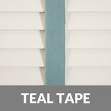 25mm Elementi Wood Venetian Blind With Tapes Polar