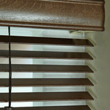 25mm Elementi Wood Venetian Blind Auburn