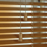 25mm Elementi Wood Venetian Blind Honey