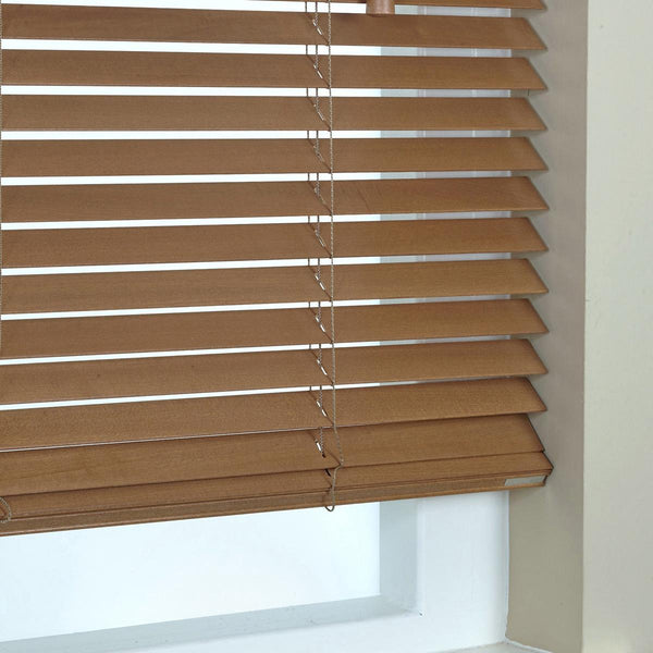 35mm Elementi Wood Venetian Blind Honey