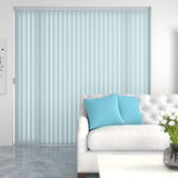 Chelsea Blackout Vertical Blind Aqua