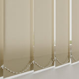 Chelsea Blackout Vertical Blind Biscotti