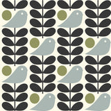 Orla Kiely - Early Bird Roller Blind Granite