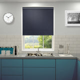 Kensington Plain Roller Blind Indigo