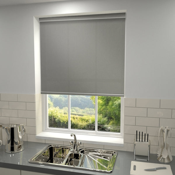 Kensington Plain Roller Blind Putty