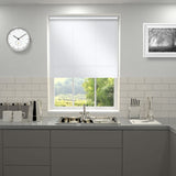 Kensington Plain Roller Blind Snow