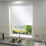 Kensington Plain Roller Blind Snow
