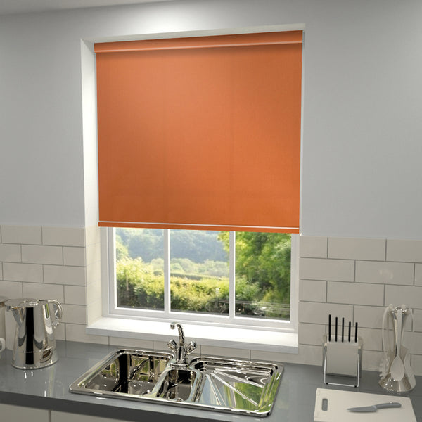 Kensington Plain Roller Blind Tango