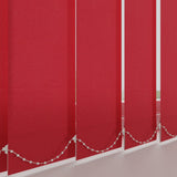 Kensington Plain Vertical Blind Scarlett
