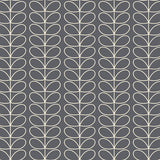Orla Kiely - Linear Stem Blackout Roller Blind Cool Grey
