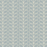Orla Kiely - Linear Stem Blackout Roller Blind Duckegg