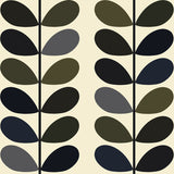 Orla Kiely - Multi Stem Blackout Roller Blind Moss