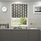 Orla Kiely - Oval Flower Roller Blind Cool Grey