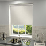 Elements Blackout Roller Blind Mist White