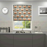 Orla Kiely - Rosebud Roller Blind Orange