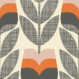 Orla Kiely - Rosebud Roller Blind Orange