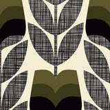 Orla Kiely - Rosebud Roller Blind Moss