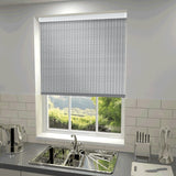 Orla Kiely - Tiny Stem Blackout Roller Blind Cool Grey