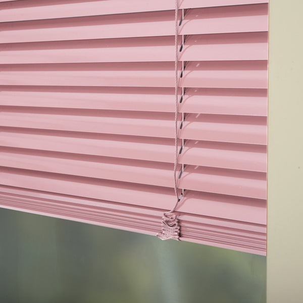 25mm Premier Aluminium Blinds Candyfloss