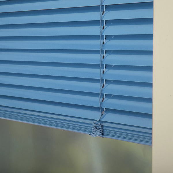 25mm Premier Aluminium Blinds Electra Blue
