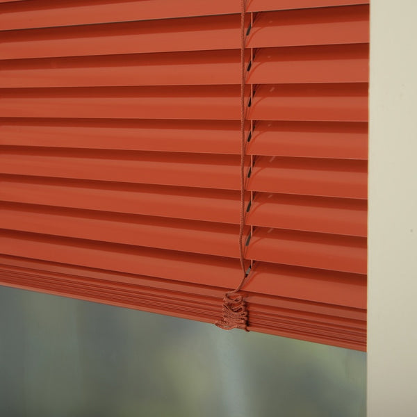 25mm Premier Aluminium Blinds Flame